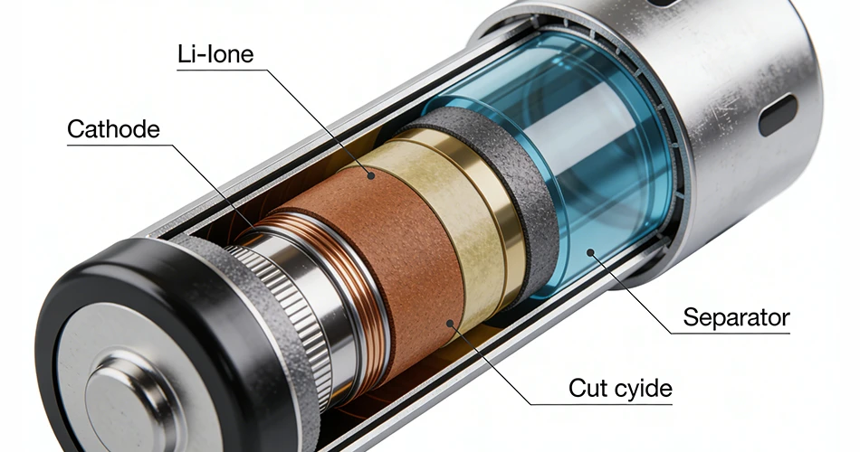 cylindrical battery cylindrical battery